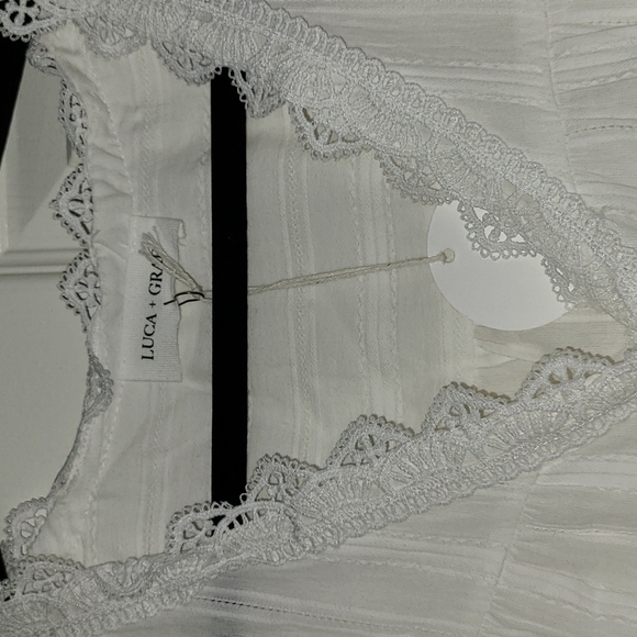 NWT Luca + Grae Women's Button-Down Blouse - Picture 5 of 6